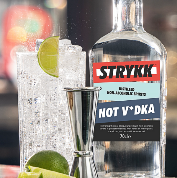 Strykk Not Vodka | Authentic Non Alcoholic Vodka | Buy Online Now