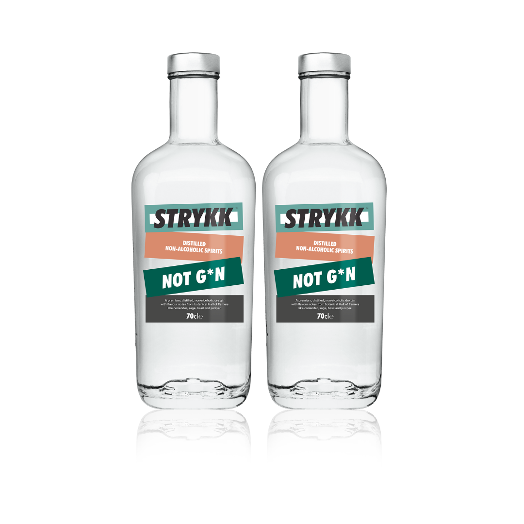 Summer Offer: Strykk Not Gin 70cl - 2 Bottles for Just £20