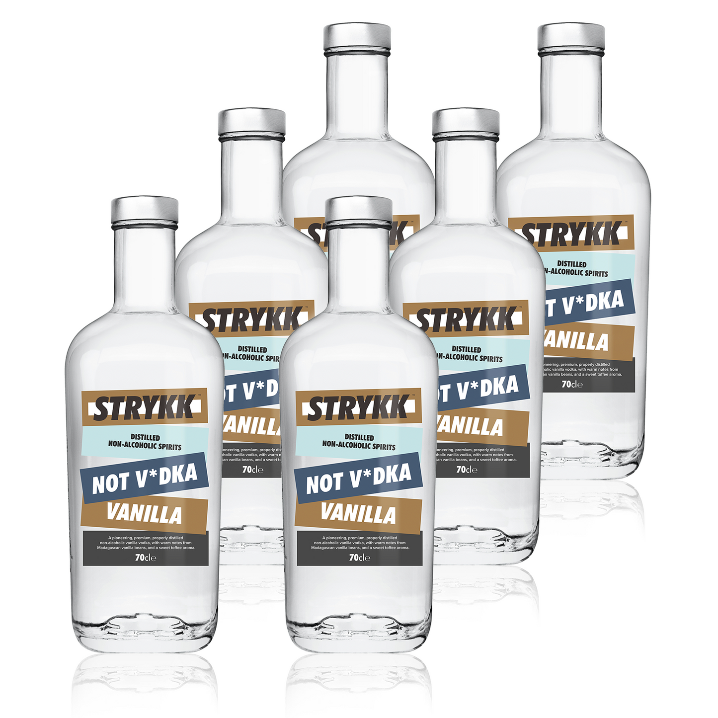 Strykk Not Vanilla Vodka Case of 6 x 70cl