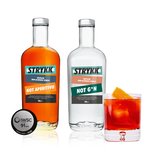 Strykk NoGroni Bundle - Strykk Not Gin (70cl) and Strykk Not Aperitivo (70cl)