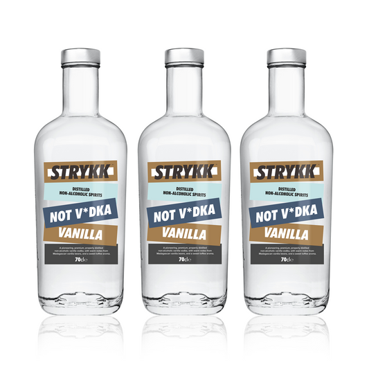 Triple Not Vanilla Vodka 3 x 70cl